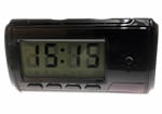 充電式で24時間駆動の目覚まし時計型スパイカメラ　CN-ALM24
