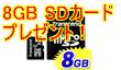 8GB SD�J�[�h�v���[���g���I�I