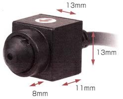 SNK-41D (超小型41万画素スネークCCDカメラ）のカメラヘッド部