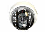 屋内ドーム型　暗視機能・バリフォーカルレンズ搭載ビデオカメラ　BSC-001
