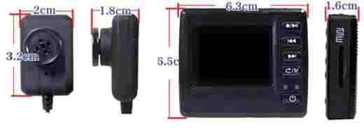 CN-R200W　EAGLE EYE（イーグルアイ）　動体検知機能搭載超極小録画装置(マイク内蔵小型カメラ付)