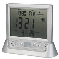 温度・湿度計付デジタルクロック型カモフラージュ　人感PIRセンサービデオカメラ　HS-400