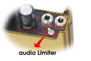 音声フィルター・音声リミッター搭載超高感度フラットコンクリートマイク　FL-999の音声リミッター